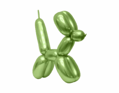 100 Modelling Mirror Balloon Light Green -Feestartikelen Winkel 100 modelling mirror balloon light green 2