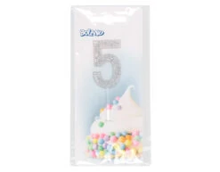 5 Jaar Taarttopper Diamant 10,5cm -Feestartikelen Winkel 5 jaar taarttopper diamant 105cm 2