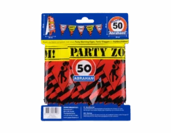 Abraham Afzetlint 50 Jaar 12m -Feestartikelen Winkel abraham afzetlint 50 jaar 12m 2