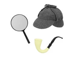 Accessoireset Detective 3 Delig -Feestartikelen Winkel accessoireset detective 3 delig 2