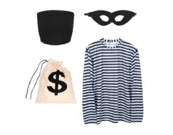 Accessoireset Inbreker 4-delig -Feestartikelen Winkel accessoireset inbreker 4 delig 3