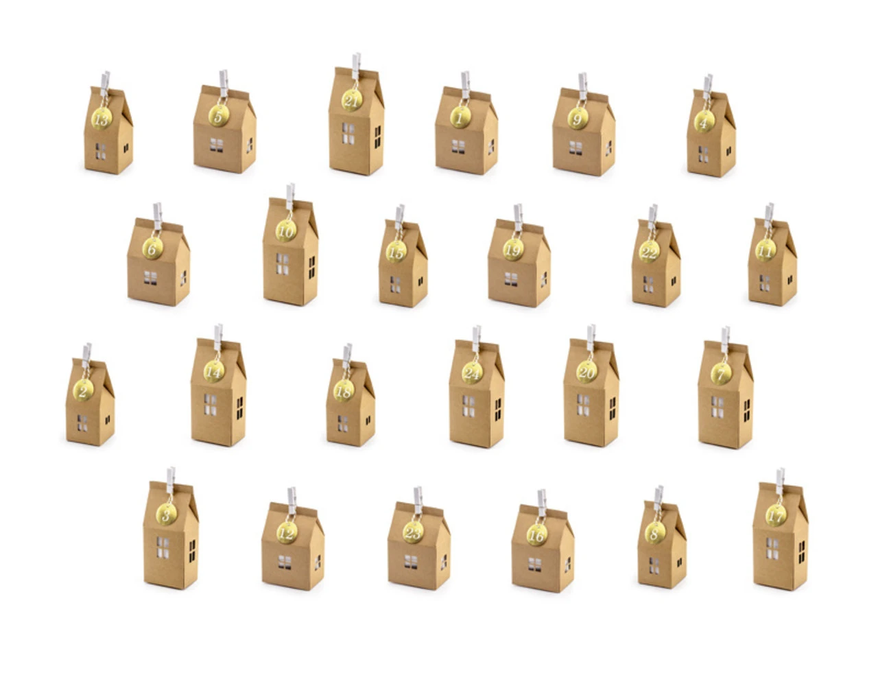 Adventkalender Huisjes 4 Adventkalender Huisjes - Afbeelding 2