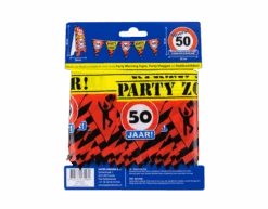 Afzetlint 50 Jaar 12m -Feestartikelen Winkel afzetlint 50 jaar 12m 2