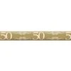 Afzetlint 50 Jaar Goud 15m -Feestartikelen Winkel afzetlint 50 jaar goud 15m