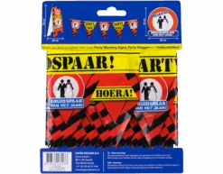 Afzetlint Bruidspaar Van Het Jaar 12m -Feestartikelen Winkel afzetlint bruidspaar van het jaar 12m 2