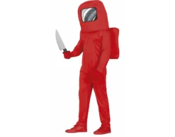 Astronaut Kostuum Kind Rood 14-16 Jaar