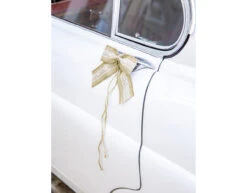 Auto Decoratie Set Bruiloft Strikjes -Feestartikelen Winkel auto decoratie set bruiloft strikjes 3