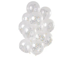 Ballonnen 2 Jaar Origami 30cm 12st