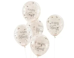 Ballonnen Baby In Bloom 30cm 5st