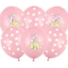 Ballonnen Baby Olifantje Roze 30cm 6st -Feestartikelen Winkel ballonnen baby olifantje roze 30cm 6st