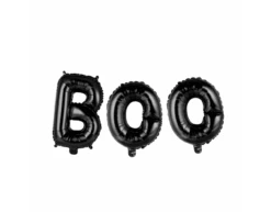 Ballonnen Letter Set Boo Zwart 41cm