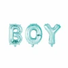 Ballonnen Letter Set Boy Blauw 41cm -Feestartikelen Winkel ballonnen letter set boy blauw 41cm