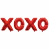 Ballonnen Letter Set Xoxo Rood 41cm -Feestartikelen Winkel ballonnen letter set xoxo rood 41cm