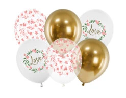 Ballonnen Love Mix 30cm 6st