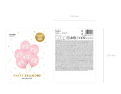 Ballonnen Mom To Be Roze 30cm 6st -Feestartikelen Winkel ballonnen mom to be roze 30cm 6st 3