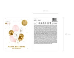 Ballonnen One Mix Roze 30cm 6st -Feestartikelen Winkel ballonnen one mix roze 30cm 6st 2