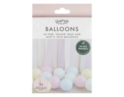 Ballonnen Pastel 13cm 40st -Feestartikelen Winkel ballonnen pastel 13cm 40st 2