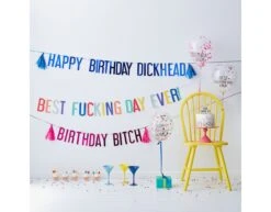 Ballonnen Set Best Fucking Day Ever 2,5m -Feestartikelen Winkel ballonnen set best fucking day ever 25m 3