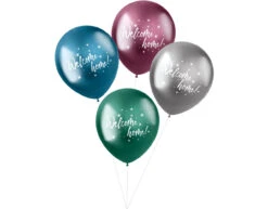Ballonnen Welcome Home 33cm 4st