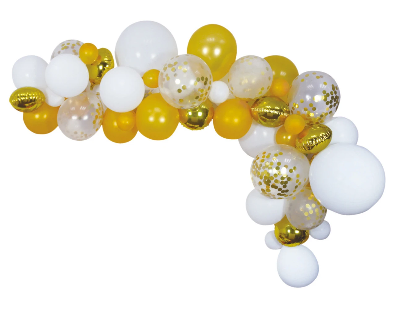 Ballonnenboog Zelf Maken Set Goud 4m 3 Ballonnenboog Zelf Maken Set Goud 4m