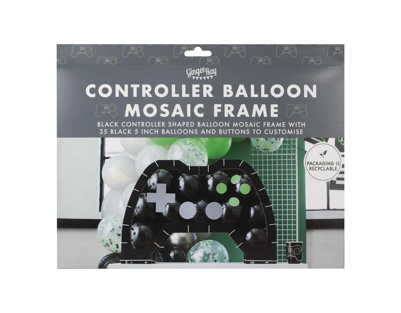 Balloon Mosaic Controller Shaped With Balloons & Customisable Buttons 7 Balloon Mosaic Controller Shaped With Balloons & Customisable Buttons - Afbeelding 5