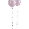 Balloon Tail Happy Birthday Rose Gold -Feestartikelen Winkel balloon tail happy birthday rose gold