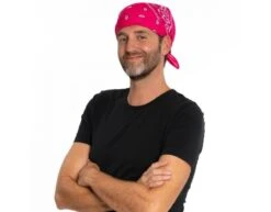 Bandana Traditioneel Roze 55cm -Feestartikelen Winkel bandana traditioneel roze 55cm 2