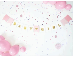 Banner Baby Girl Mix 1,75m -Feestartikelen Winkel banner baby girl mix 175m 2