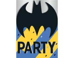 Batman Uitnodigingen 14cm 8st