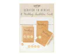 Beige Uitnodigingen Bruiloft 15cm 10st -Feestartikelen Winkel beige uitnodigingen bruiloft 15cm 10st 4