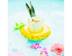 Bekerhouder Ananas Opblaasbaar 20cm -Feestartikelen Winkel bekerhouder ananas opblaasbaar 20cm 3