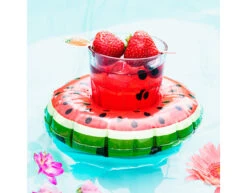 Bekerhouder Watermeloen Opblaasbaar 20cm -Feestartikelen Winkel bekerhouder watermeloen opblaasbaar 20cm 3