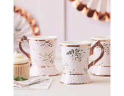 Bekers Theekop 250ml 8st -Feestartikelen Winkel bekers theekop 250ml 8st 2