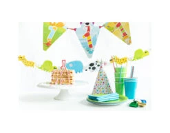 Blauwe Bekers Karton 350ml 8st -Feestartikelen Winkel blauwe bekers karton 350ml 8st 2