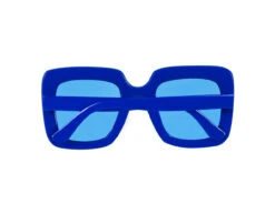 Blauwe Bril Glitters -Feestartikelen Winkel blauwe bril glitters 3