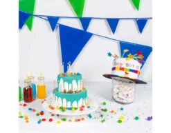 Blauwe Slinger Groot 10m -Feestartikelen Winkel blauwe slinger groot 10m 2