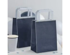 Blauwe Uitdeeltasjes 5st -Feestartikelen Winkel blauwe uitdeeltasjes 5st 2