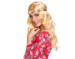 Blonde Pruik Joy Met Hoofdband