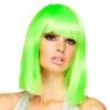 Bob Pruik Lang Lime Groen -Feestartikelen Winkel bob pruik lang lime groen