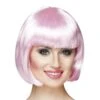 Bob Pruik Lichtroze -Feestartikelen Winkel bob pruik lichtroze