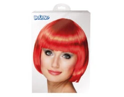 Bob Pruik Rood -Feestartikelen Winkel bob pruik rood 1