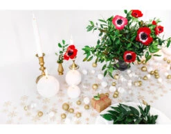 Bolkaarsen Wit 6cm 10st -Feestartikelen Winkel bolkaarsen wit 6cm 10st 4