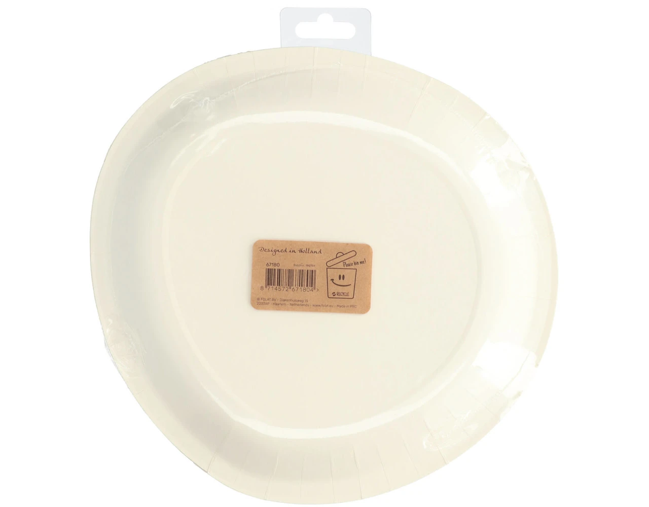 Borden 80 Jaar Rose Goud 23cm 8st 5 Borden 80 Jaar Rose Goud 23cm 8st - Afbeelding 3