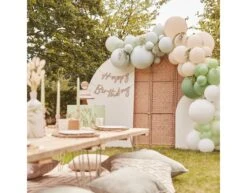 Borden Bamboe 26cm 8st -Feestartikelen Winkel borden bamboe 26cm 8st 3