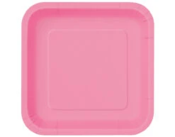 Borden Vierkant Roze 23cm 14st