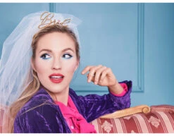 Bride Haarband Goud -Feestartikelen Winkel bride haarband goud 4