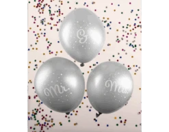 Bruiloft Ballonnen Mrs & Mrs 30cm -Feestartikelen Winkel bruiloft ballonnen mrs mrs 30cm 2