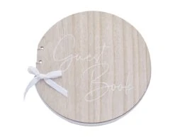 Bruiloft Gastenboek Rond 21cm