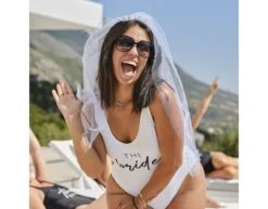 Bruiloft Haarband Bride 13,5cm 6 Bruiloft Haarband Bride 13,5cm -Feestartikelen Winkel bruiloft haarband bride 135cm 1