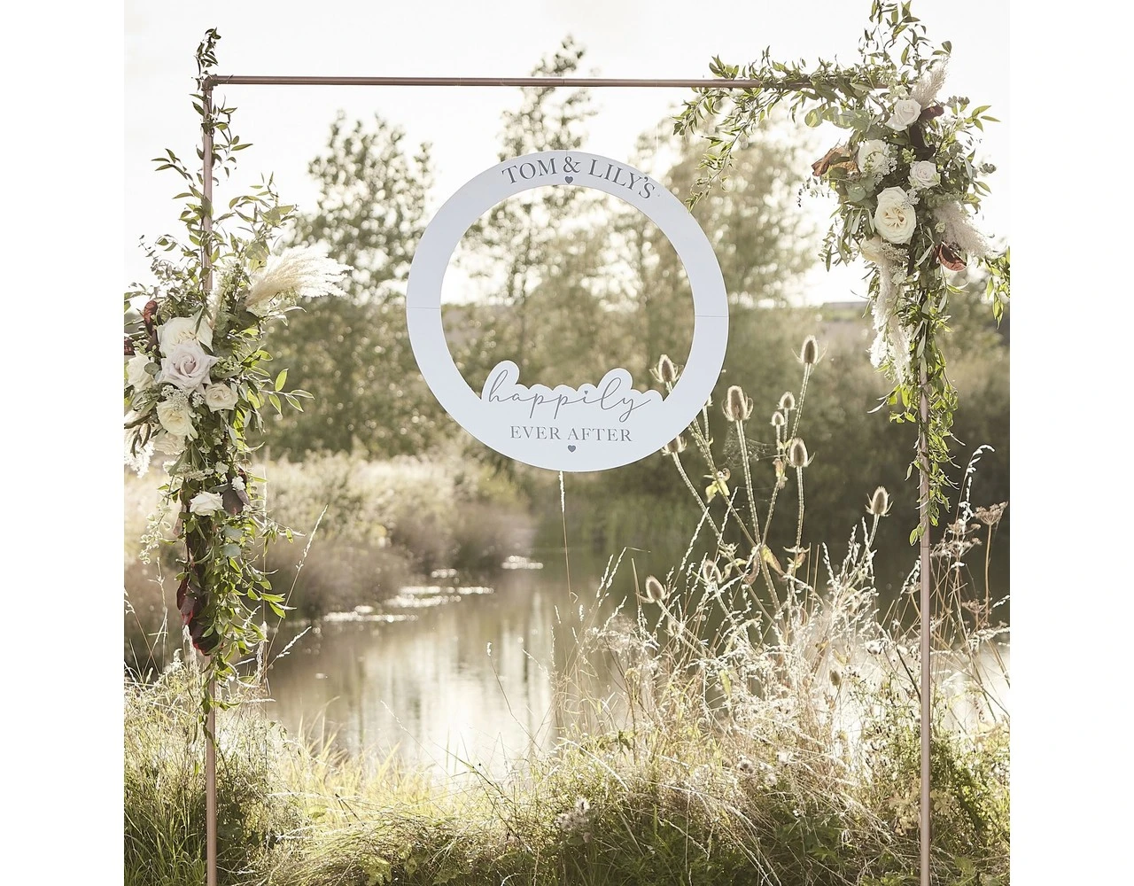 Bruiloft Photobooth Frame 68cm 5 Bruiloft Photobooth Frame 68cm - Afbeelding 3